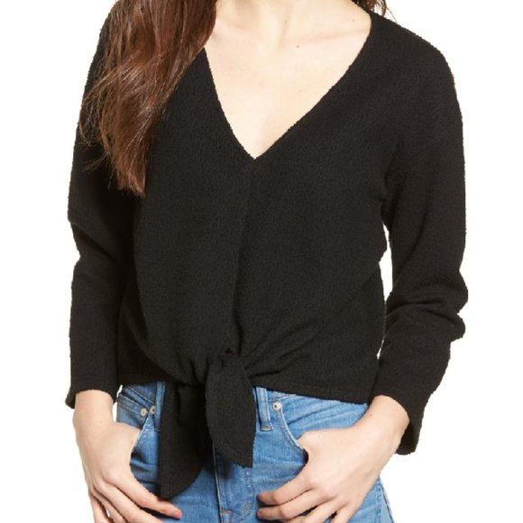 Madewell Tops - Madewell Women's Top Black Ribbed Small